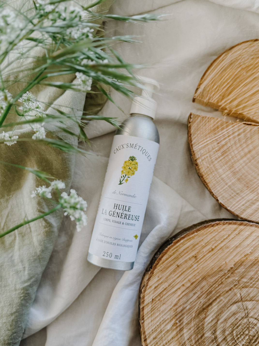 Huile nourrissante naturelle visage et corps | Caux’Smétiques